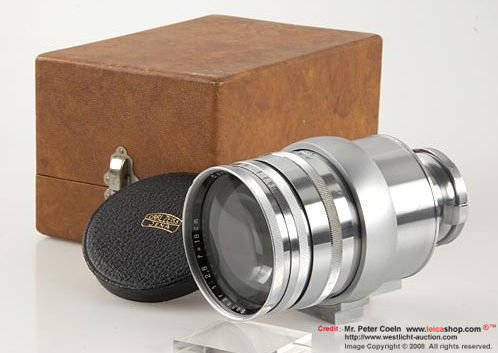 Contax Carl Zeiss JENA 1:2.8 f=18cm (180mm f/2.8) Olympia Sonnar