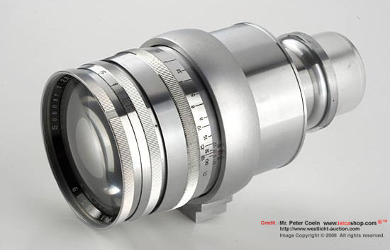 Contax Carl Zeiss JENA 1:2.8 f=18cm (180mm f/2.8) Olympia Sonnar