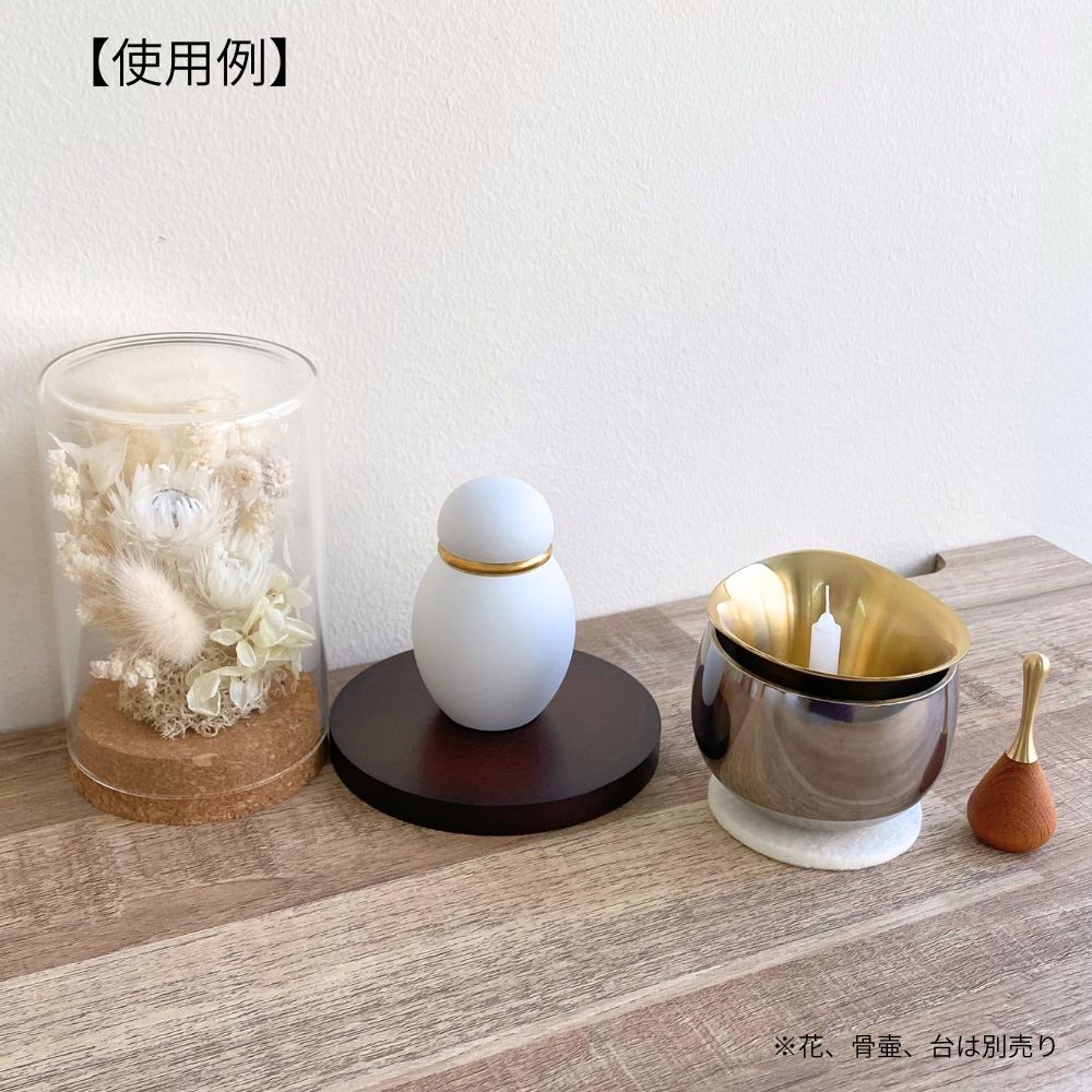 おりん|虹シリーズ|リンドルRINDLE・無地(シルバー)|おりん・ローソク