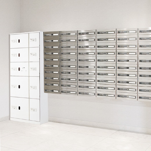 屋内型 宅配BOX スリム上段用3段(EX13239)｜エクステリア（外構