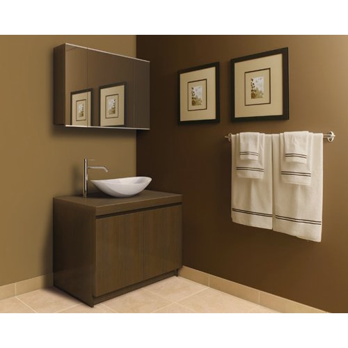 ホテルミラーボックスW1200 ダーク(KT03549N)｜洗面所・水回りの通販