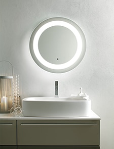 LEDミラー｜洗面スペース・水まわりの通販｜ミラタップ（旧サンワ