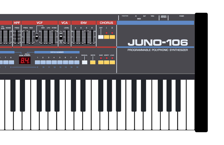 RolandがJUNO-Xを発表！新開発ネイティブエンジンも搭載で、3種のJUNO