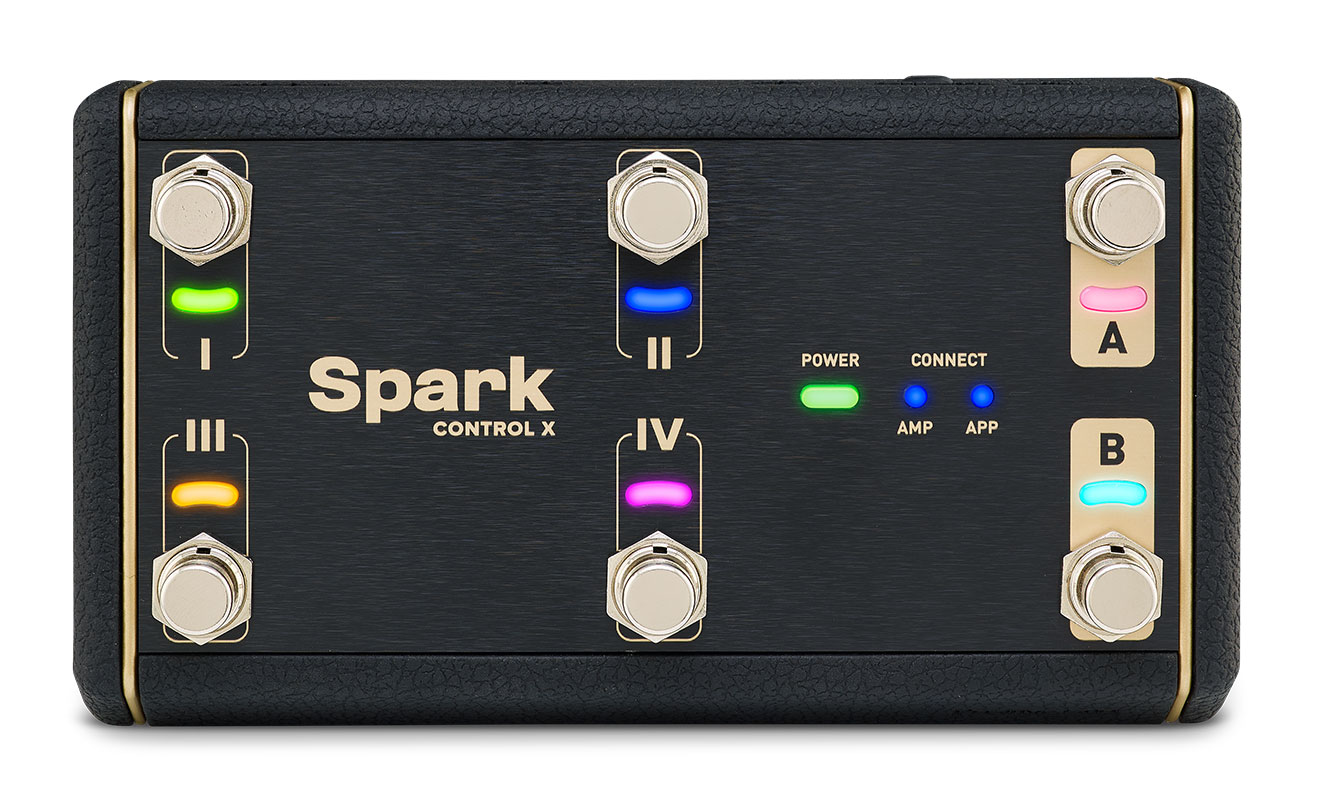 Positive Gridが6スイッチ・ワイヤレス・フットスイッチ「Spark