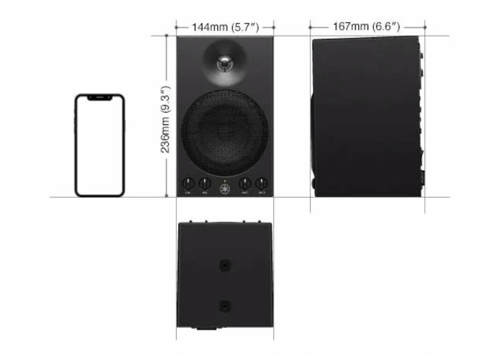 YAMAHA(ヤマハ) MSP3A（1Pair） | Rock oN Line eStore
