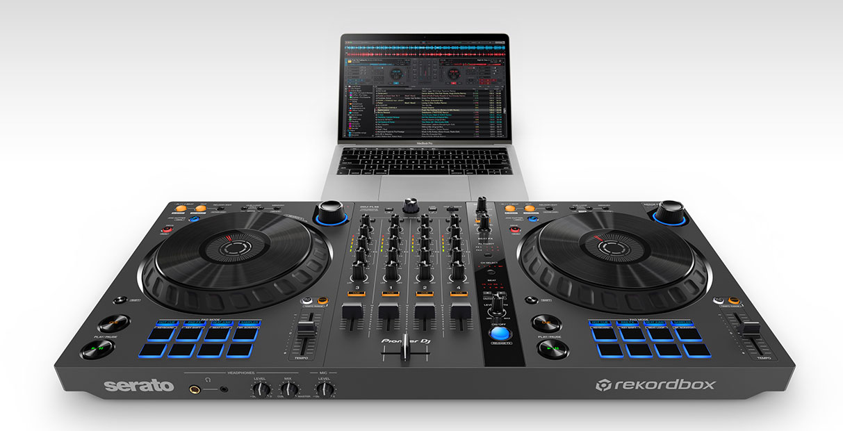 Pioneer DJがマルチアプリ対応4chDJコントローラー「DDJ-FLX6-GT」を