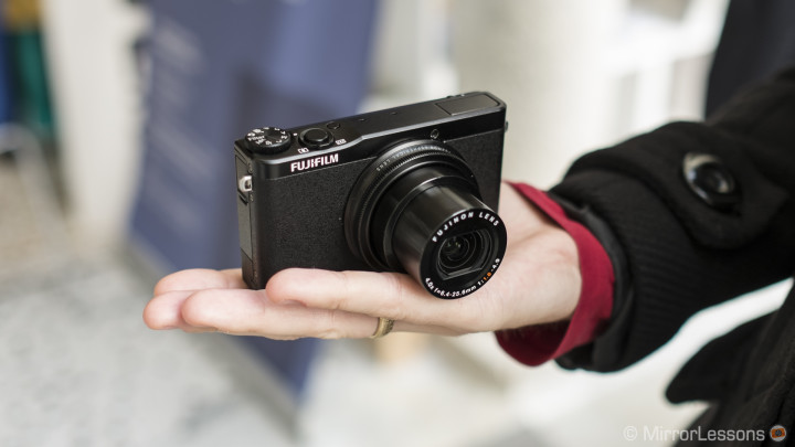 Testing out the new Fujifilm XQ1 & X-A1 in Cossato, Italy