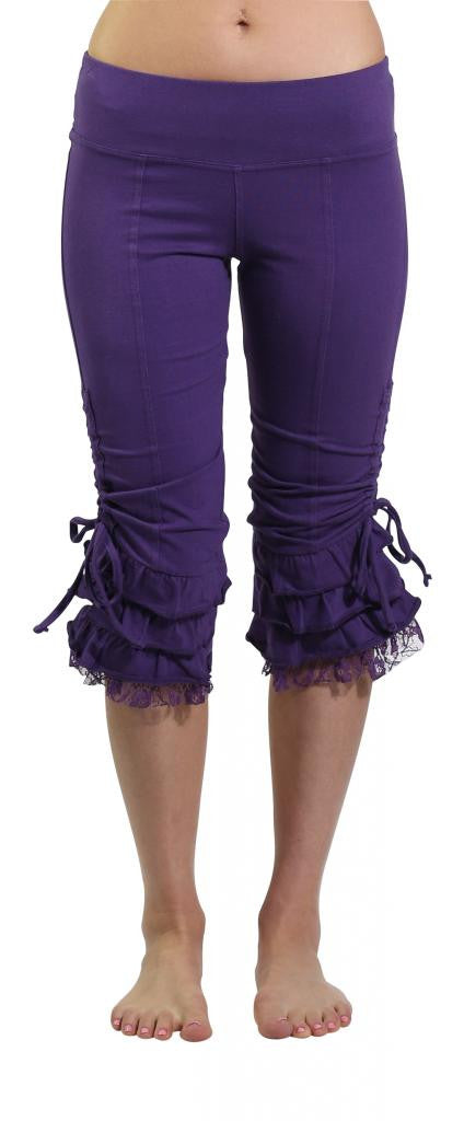 Lace Ruffle Capri – Mishu Boutique