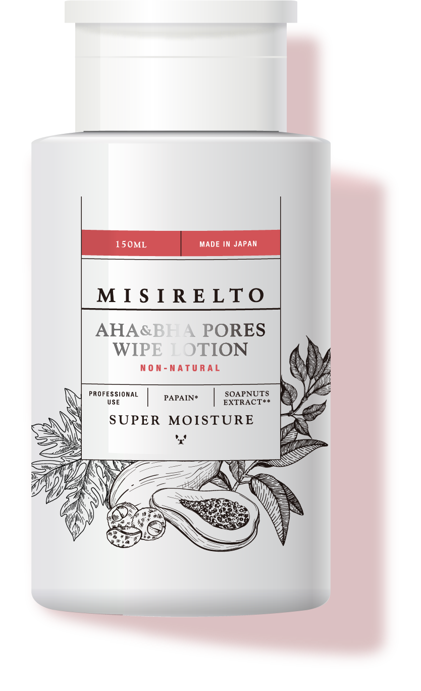 MISIRELTO ミシレルト ピールローション | ノンナチュラル化粧品ミシレルト