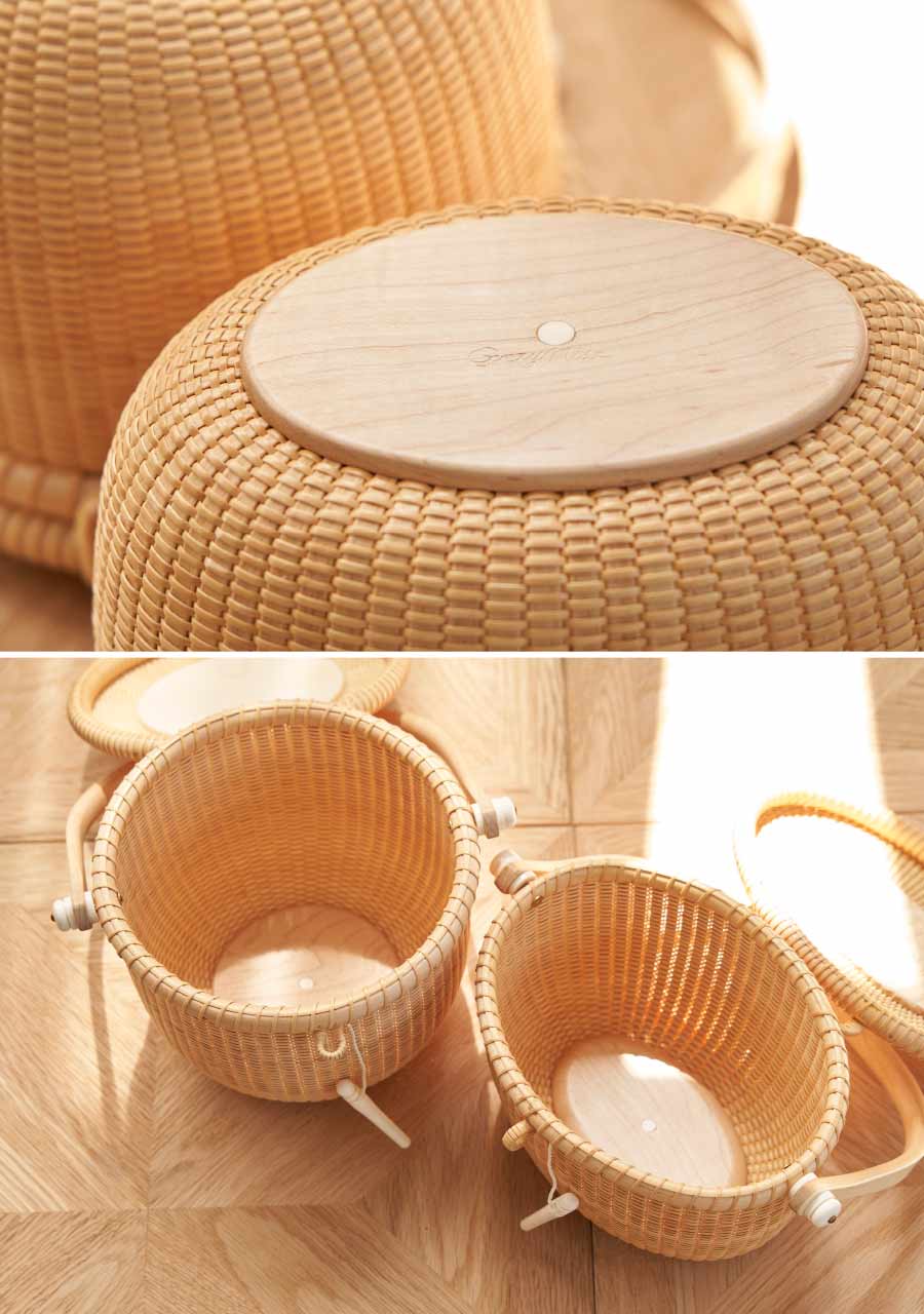 フォーマルにもカジュアルにも。伝統のナンタケットバスケットを夏の