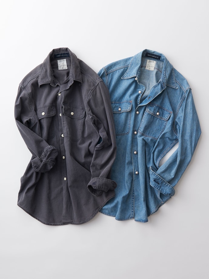 マディソンブルー＞のシャツ「自分のスタイルを作るためのゆるぎない