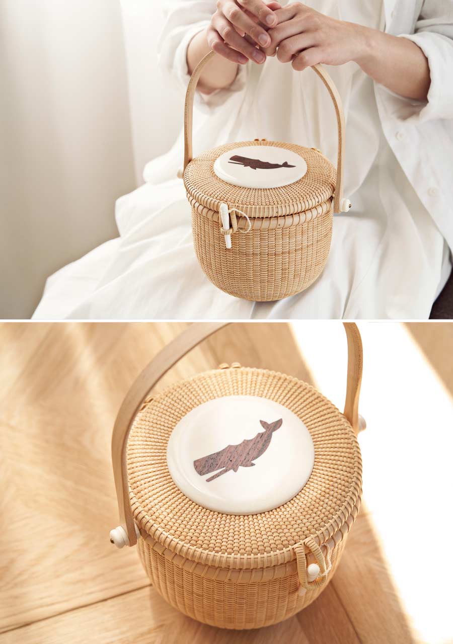 フォーマルにもカジュアルにも。伝統のナンタケットバスケットを夏の