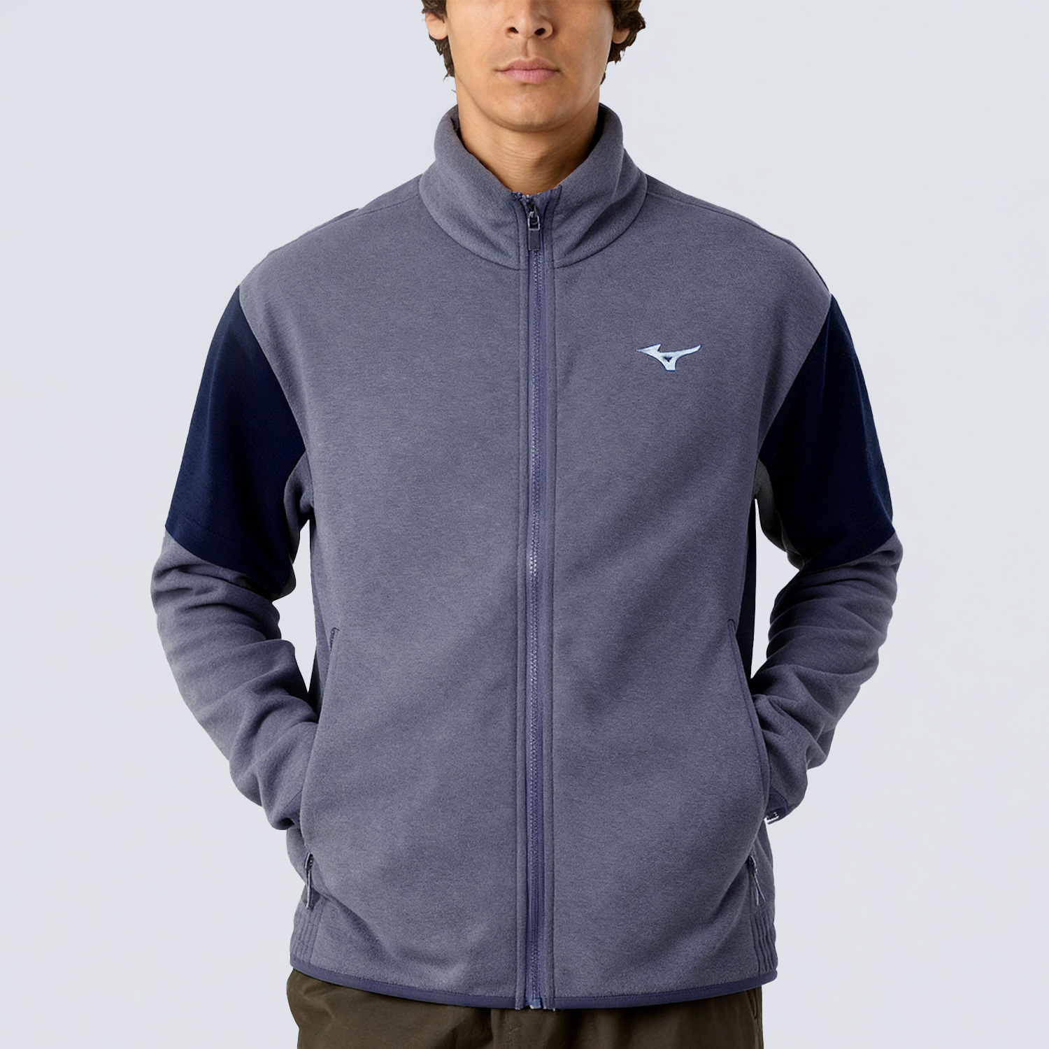 Mizuno Athletics Felpa da allenamento Uomo - Odyssey Gray