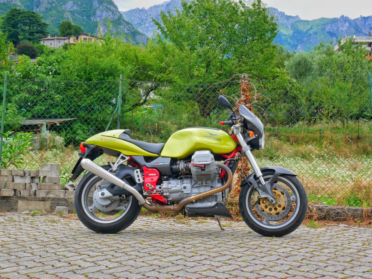 Mistral Conical Exhaust - Moto Guzzi V11