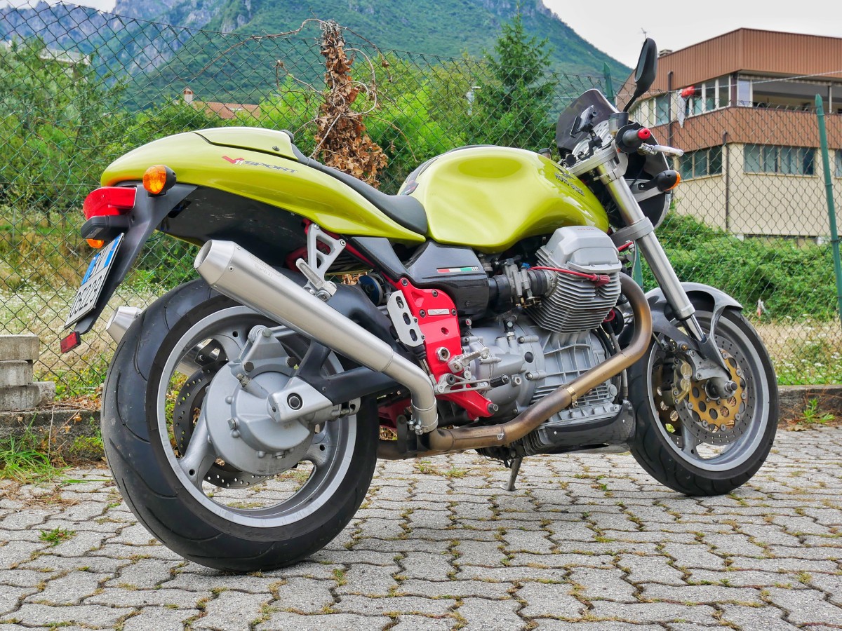 Mistral Conical Exhaust - Moto Guzzi V11