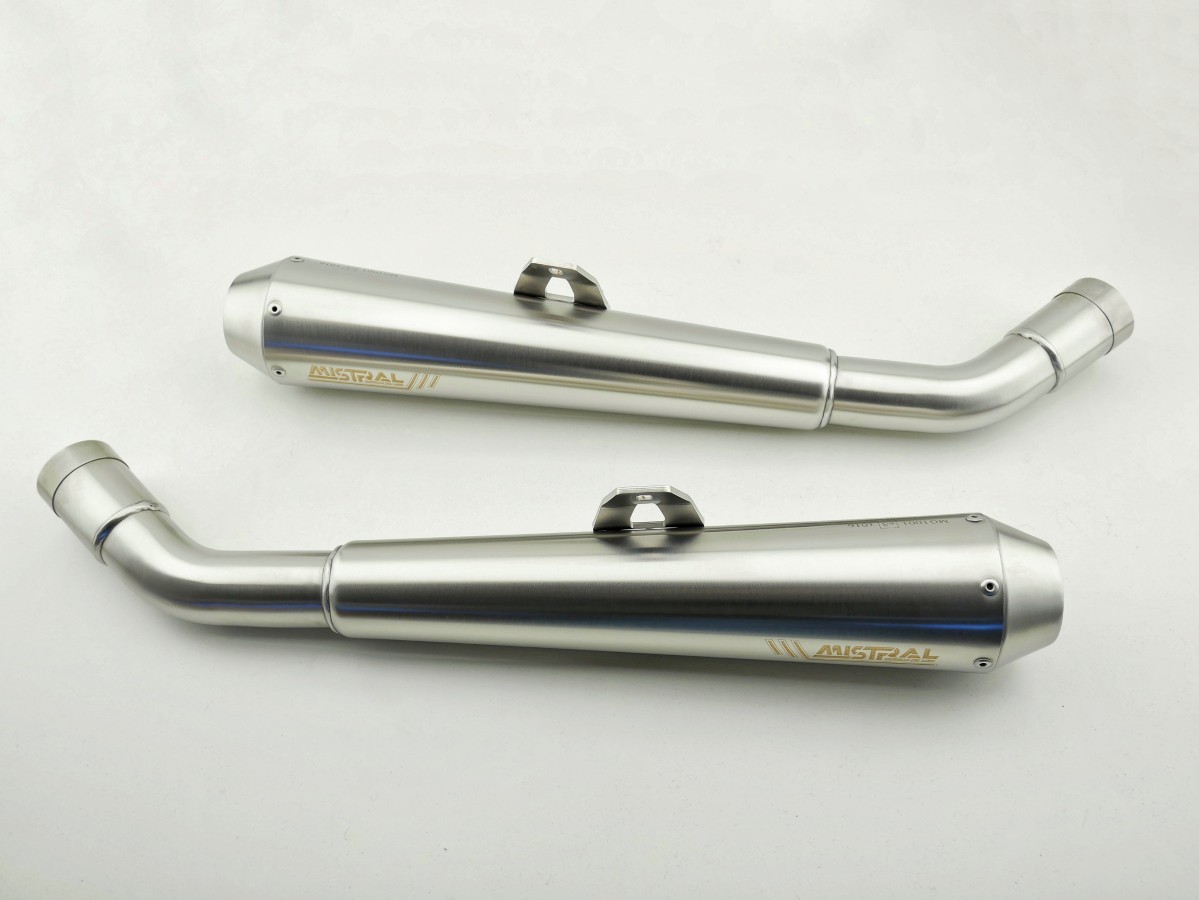Mistral Conical Exhaust - Moto Guzzi V11