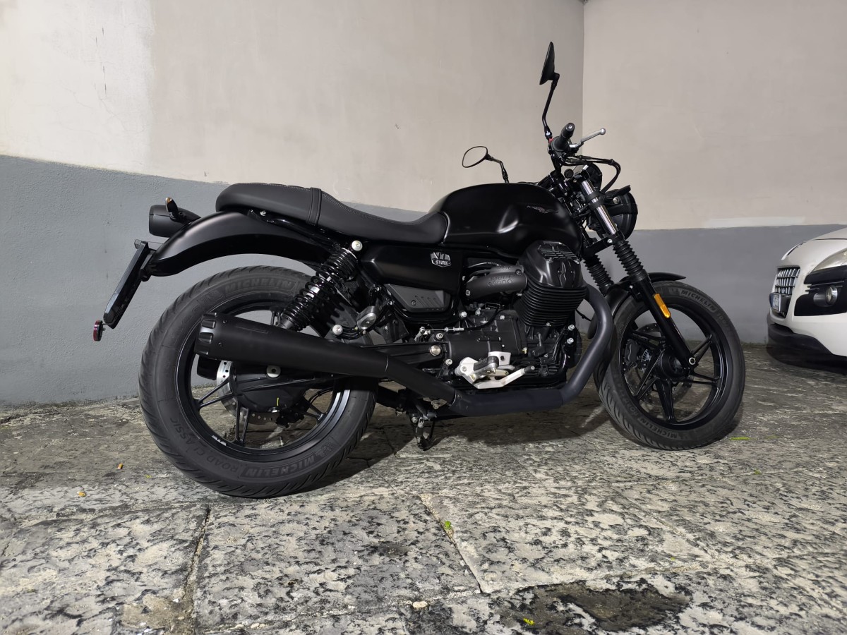 Mistral Exclusive Conical Special Edition Exhausts - Moto Guzzi V7 850