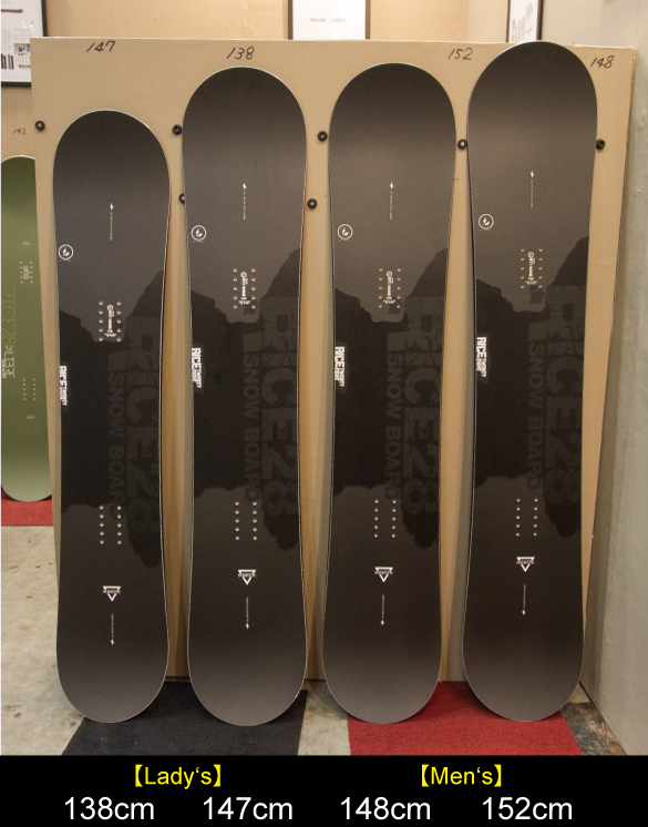 18-19 RICE28(ﾗｲｽﾄｩｴﾝﾃｨｰｴｲﾄ) / RT9 [Men's]・スノーボード [148cm