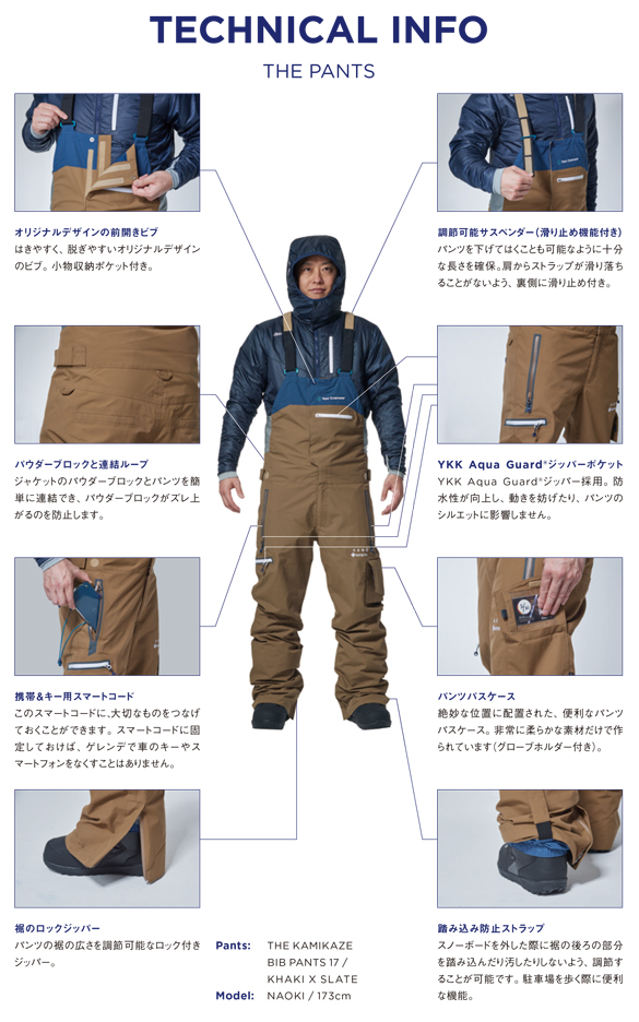 22-23 REW(アールイーダブリュー)・STRIDER PANTS -STRAIGHT FIT
