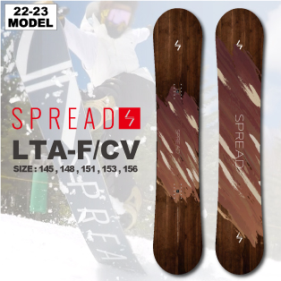 24-25SPRED スプレッド LTA 153 スノーボード 24-25SPRED スプレッド