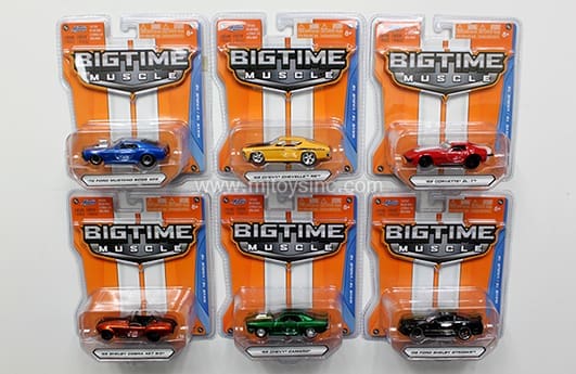 JADA 1:64 BIG TIME MUSCLE 4 WHEEL WAVE 18 - M & J Toys Inc. Die