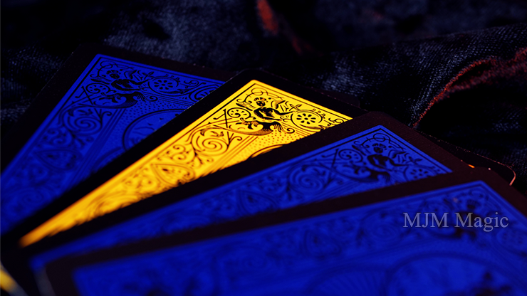 Bicycle Reverse (Blue) Playing Cards : MJM Magic
