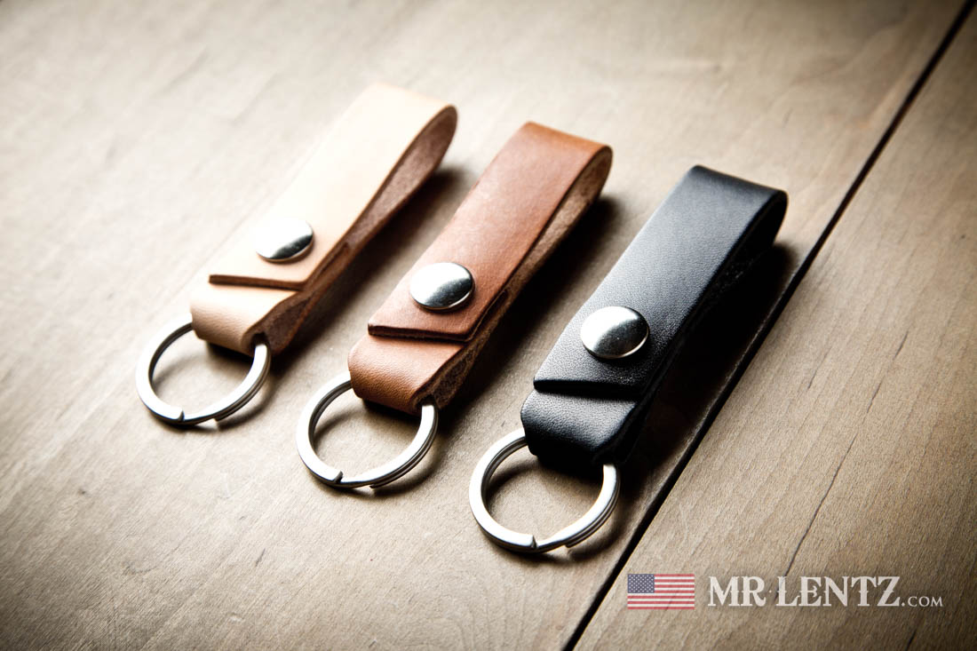 Loop Snap Keychain | Mr. Lentz Leather Goods