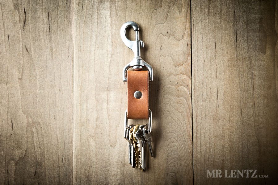 Leather Keychain FOB - Leather Keychain | Mr. Lentz Shop