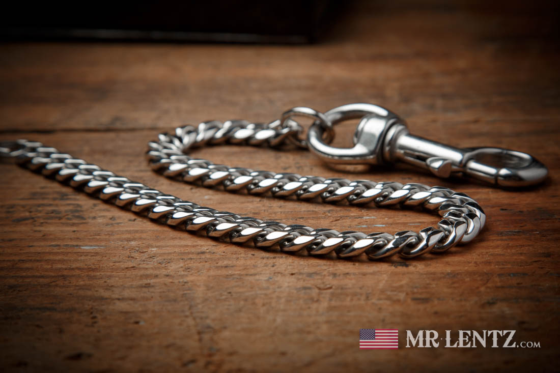 Thick Chain For Wallets - Stainless Steel | Mr. Lentz Shop