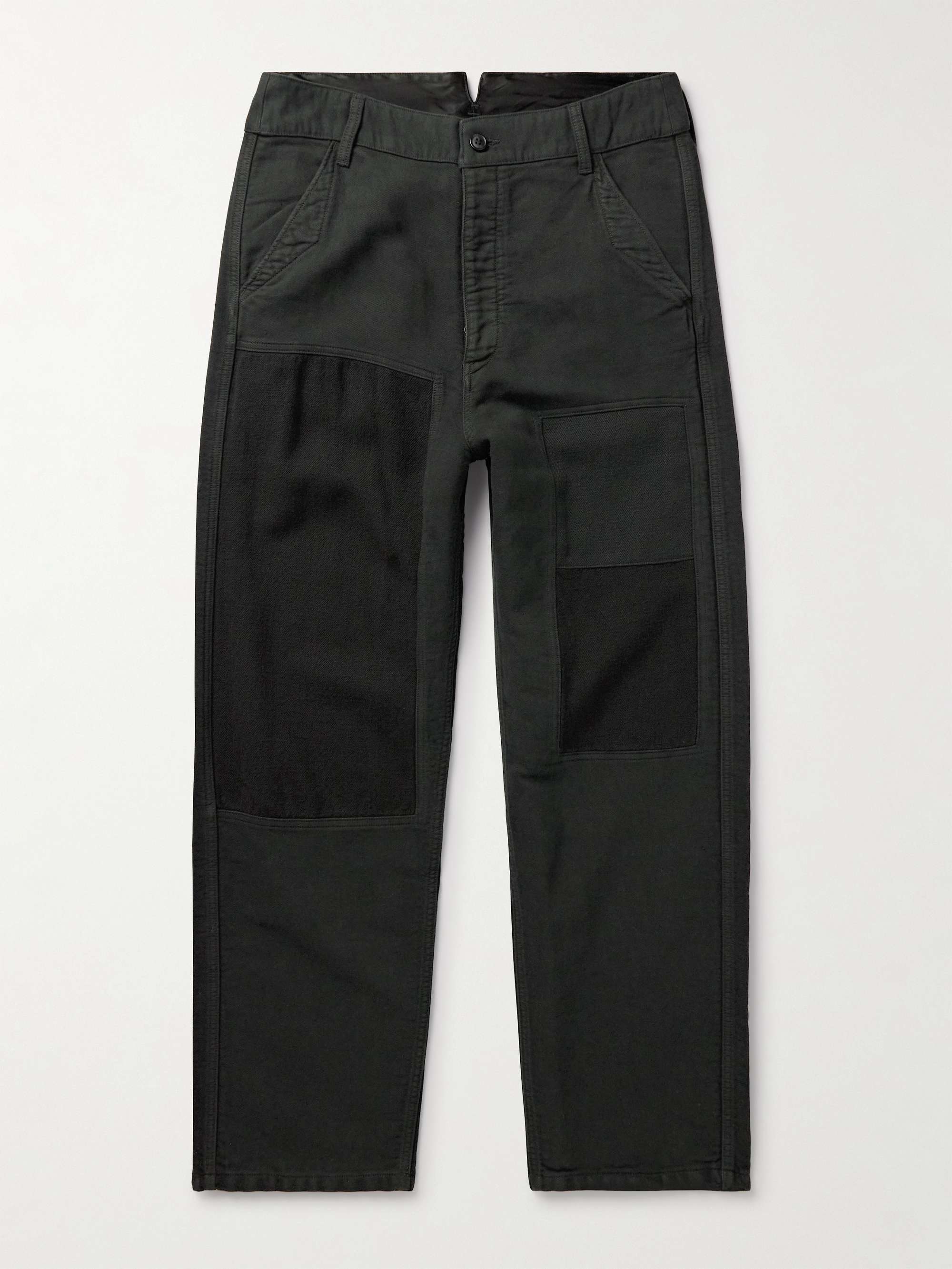 VISVIM Pastoral Straight-Leg Wool, Linen and Cotton-Blend Moleskin