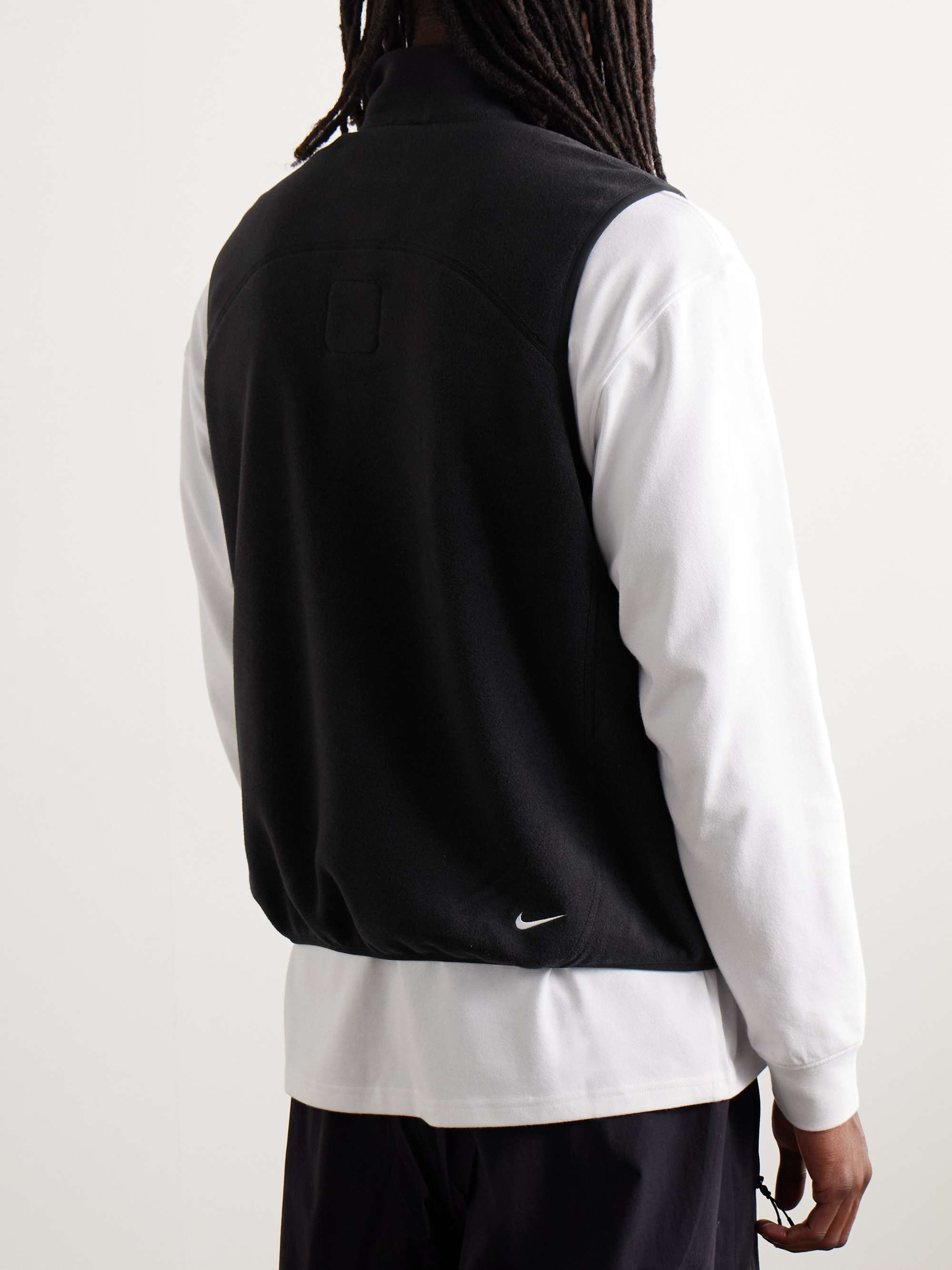 NIKE ACG Wolf Tree Logo-Embroidered Polartec® Fleece Half-Zip