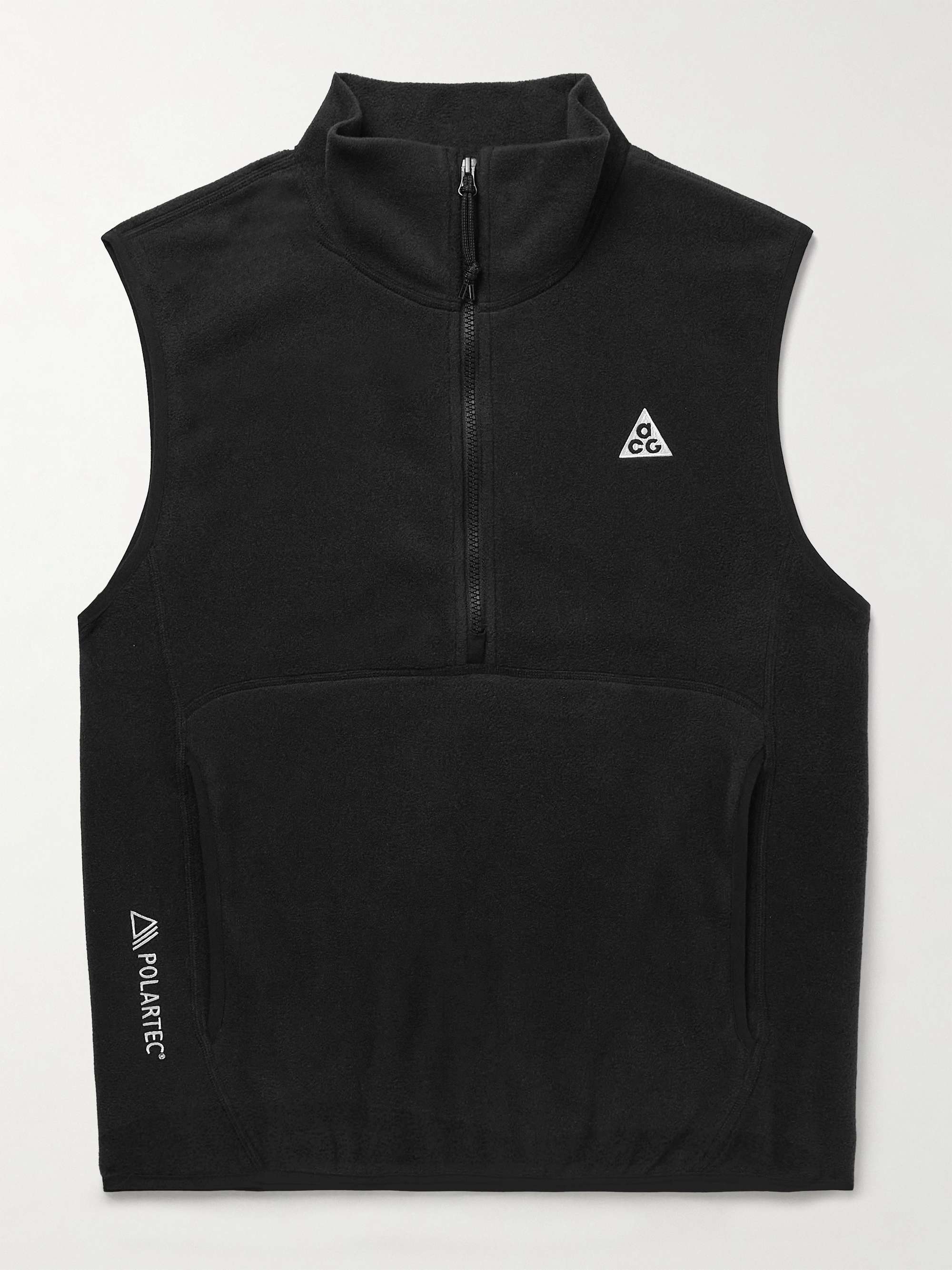 NIKE ACG Wolf Tree Logo-Embroidered Polartec® Fleece Half-Zip