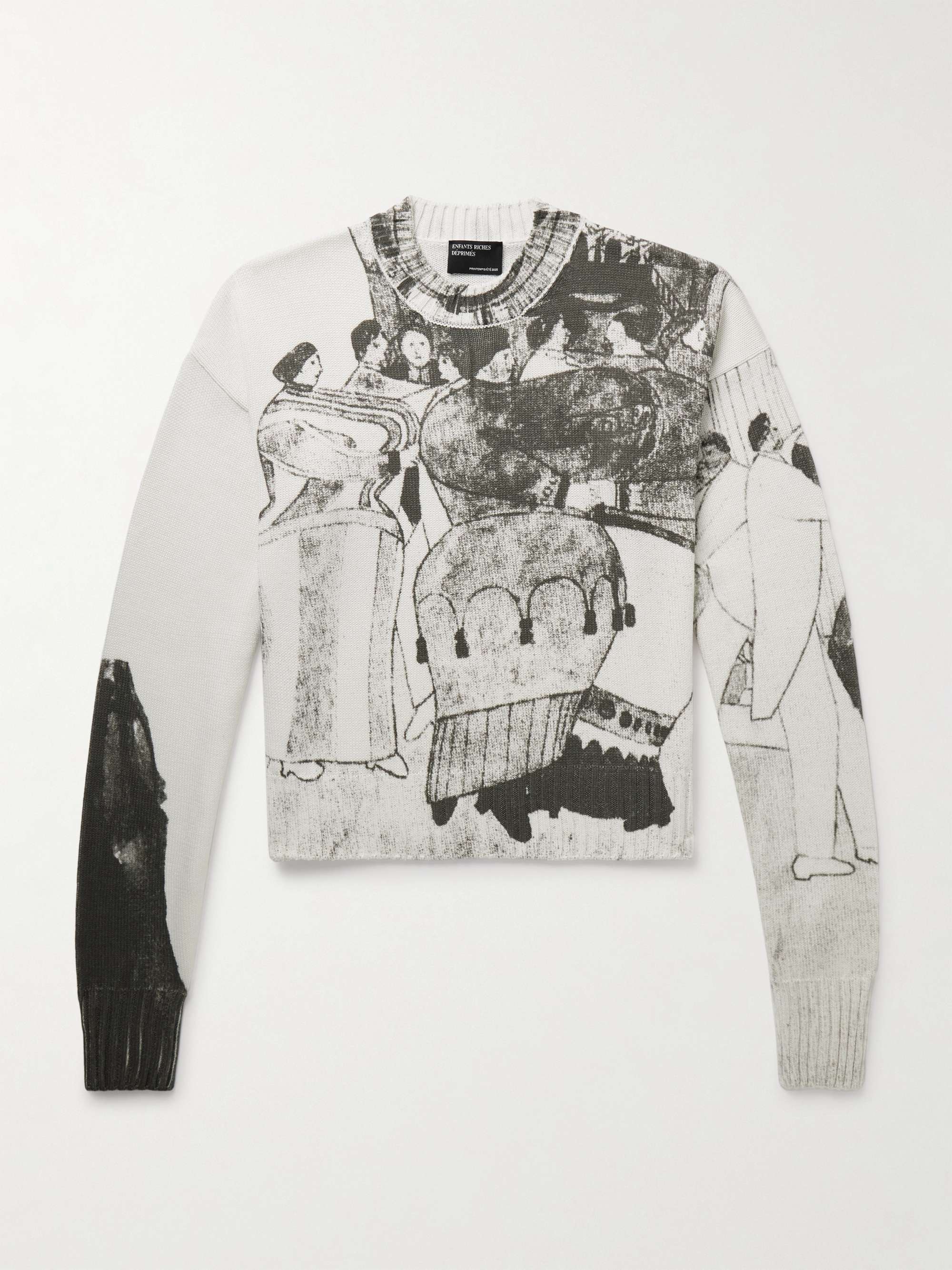 ENFANTS RICHES DÉPRIMÉS The Ballroom Dance Printed Cotton-Blend