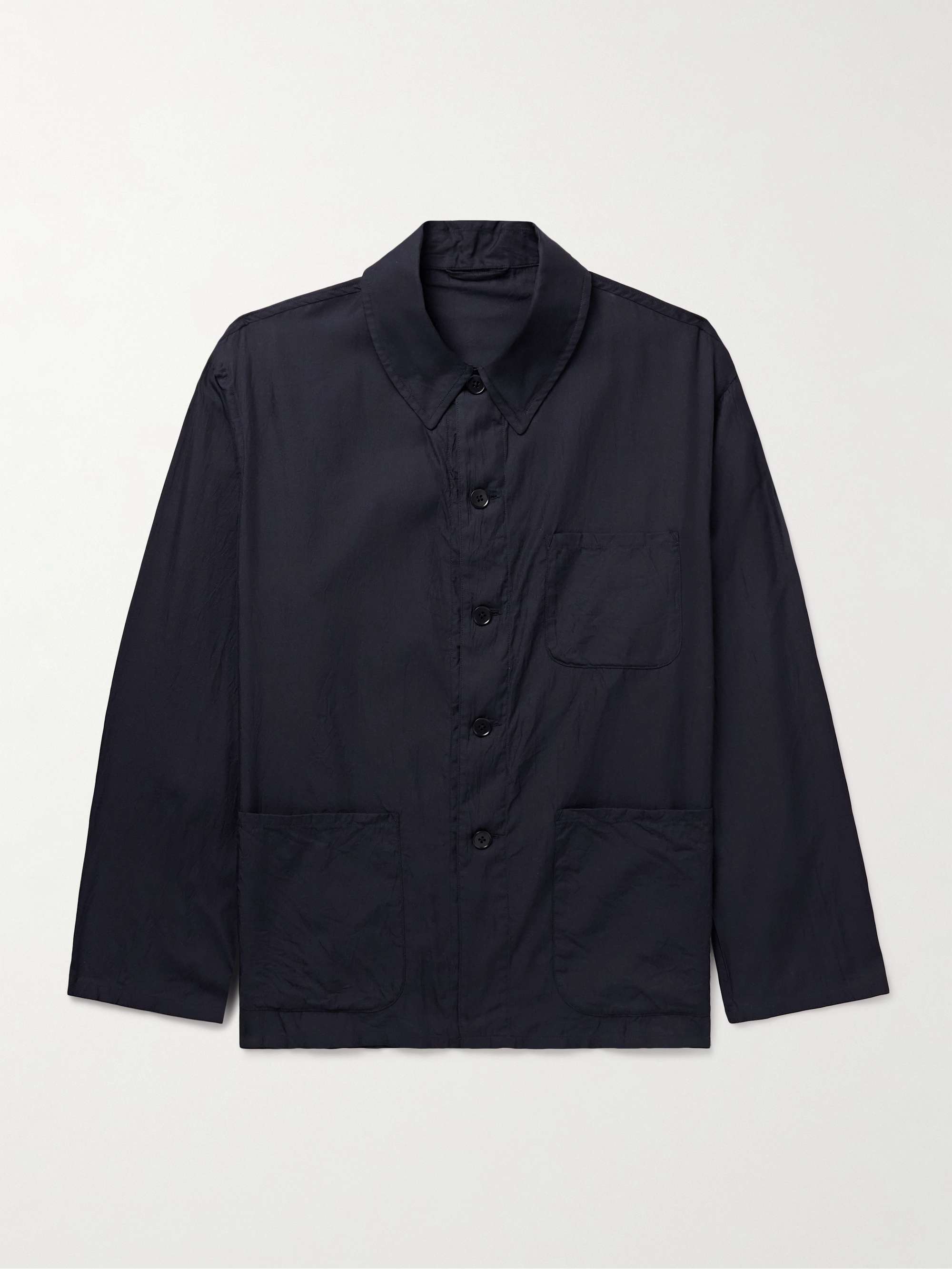 KAPTAIN SUNSHINE Cotton and Silk-Blend Twill Shirt Jacket for Men