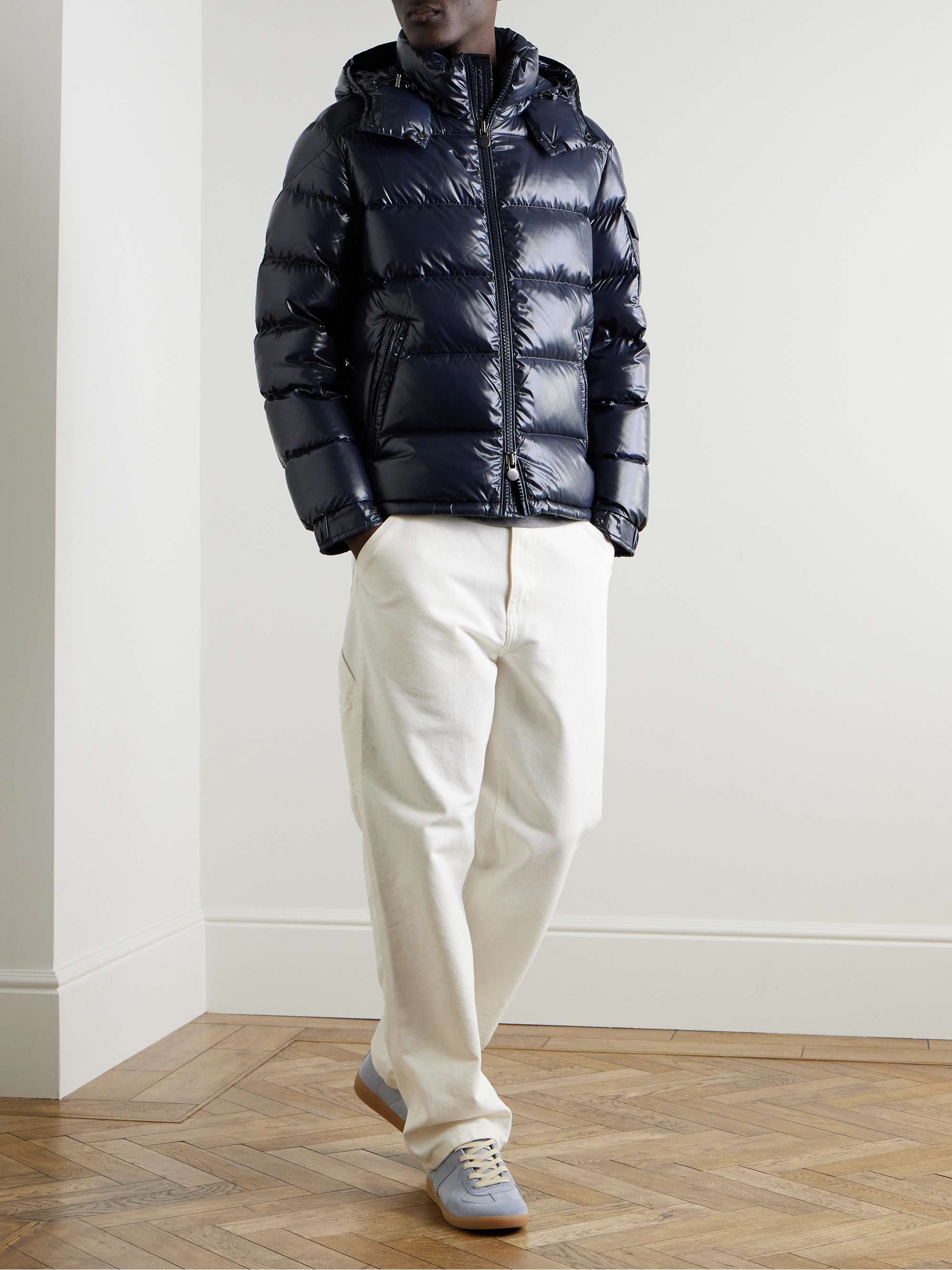 MONCLER Maya Quilted Shell Hooded Down Jacket for Men | MR PORTER