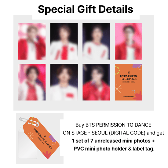 BTS Permission To Dance On Stage Live Set Album + PTD Seoul