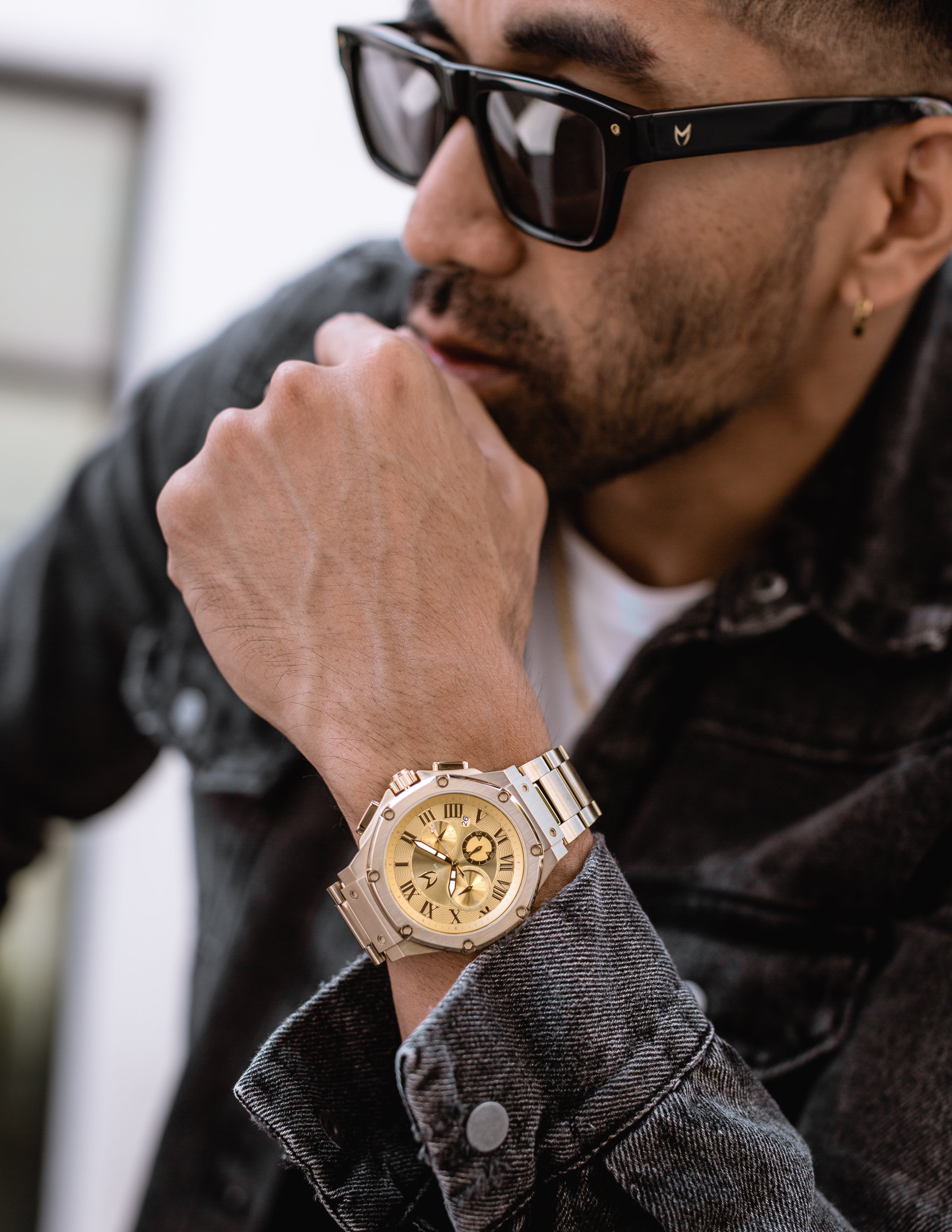 Ambassador Watch : Gold | Gold Face | Steel Band AM1024SS – MSTR