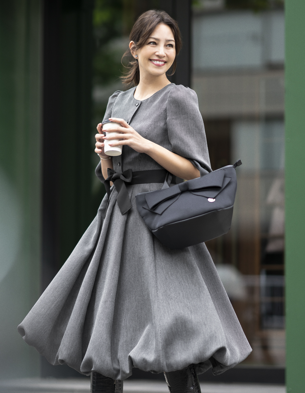 バルーンシルエットワンピース | msgracy