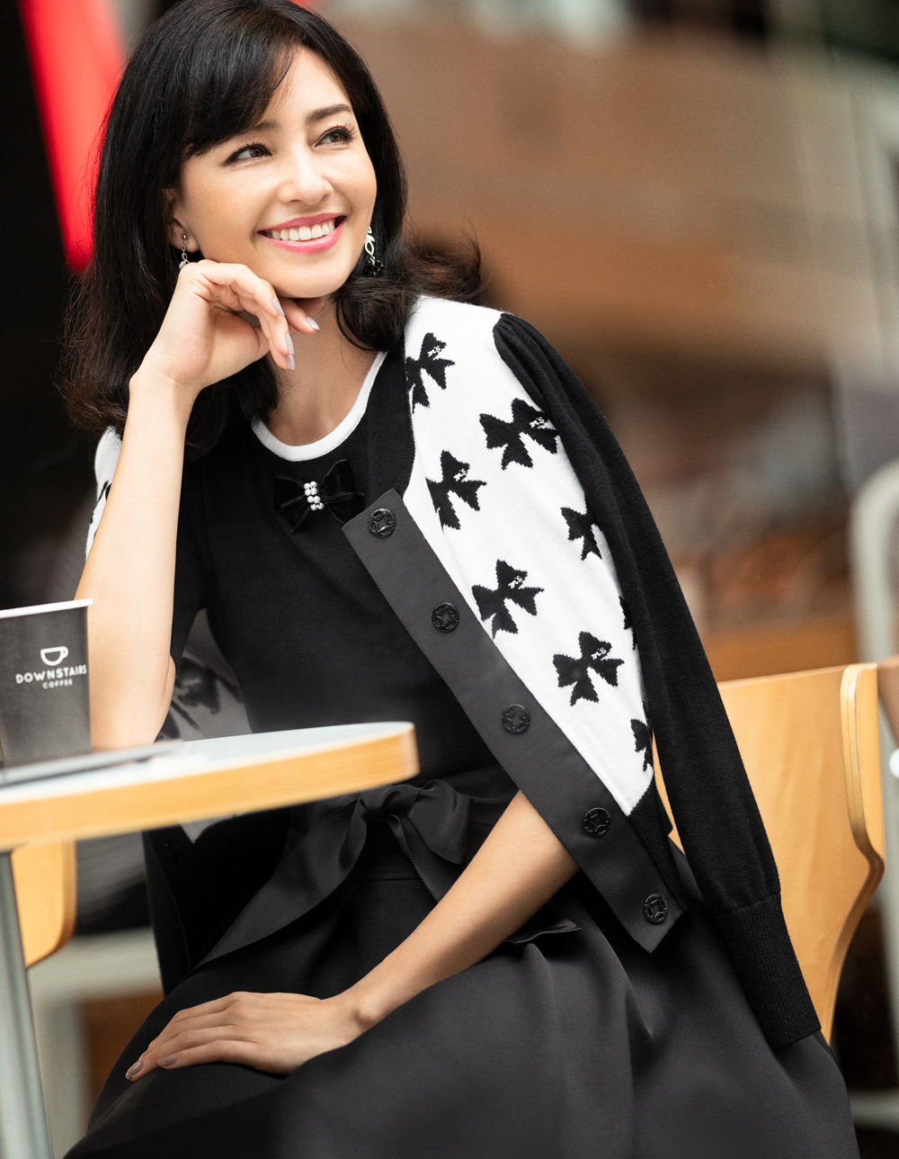 キルティングxパールカーディガン | msgracy