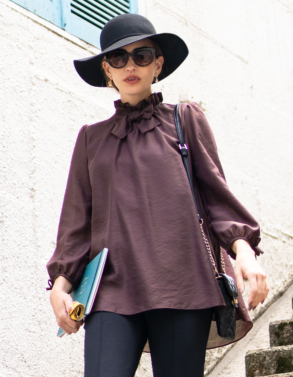 フリルリボンブラウス | msgracy