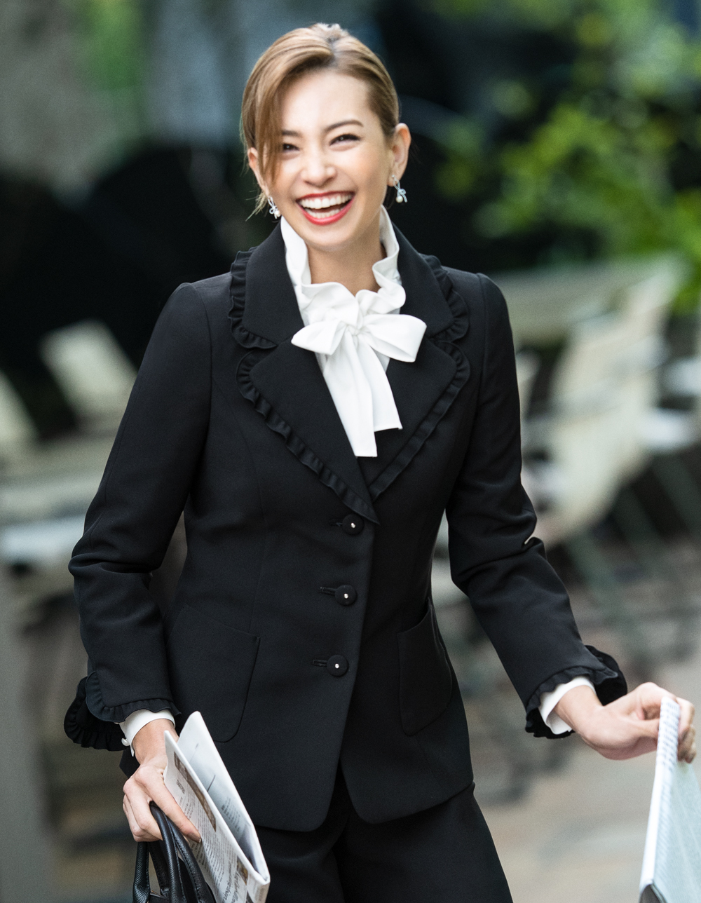 フリルドットブラウス | msgracy