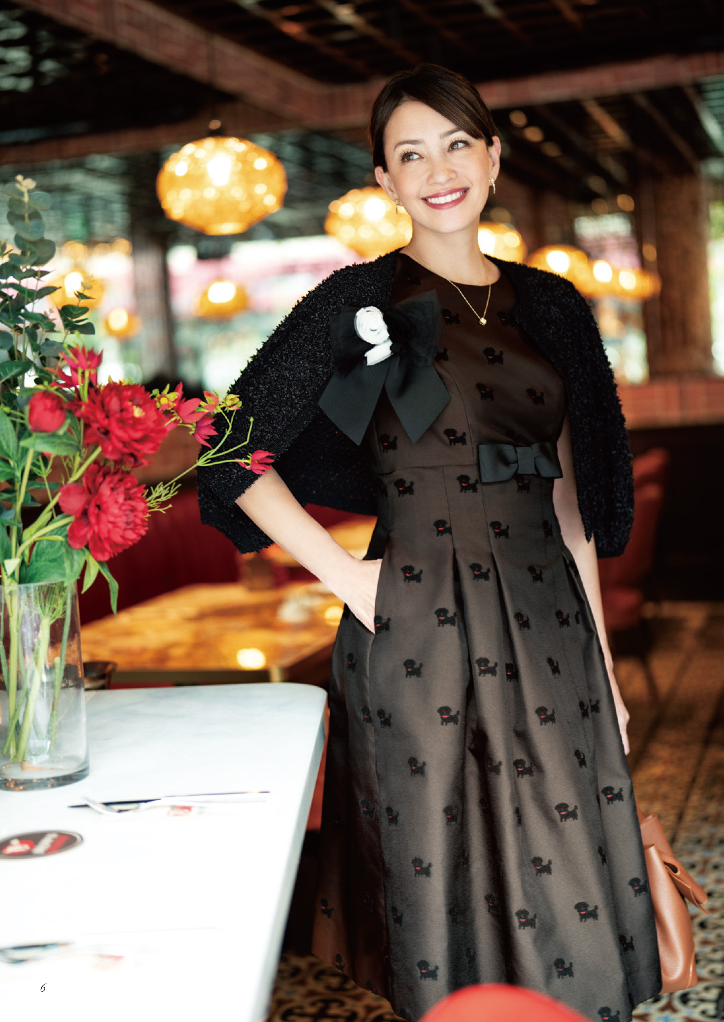 エムズグレイシー 2025新作❗️ファンシーツイードワンピース 38