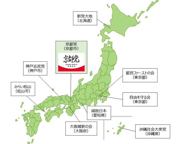 地域の地域による地域のための政治～京都党から考える「政治の地方分権