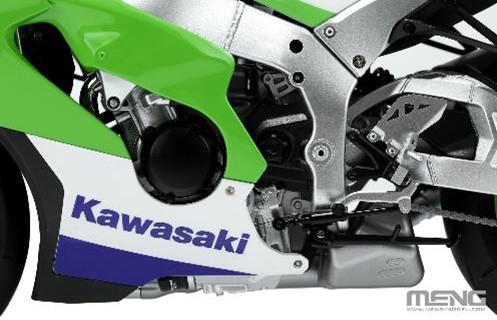 モンモデル[MENMT-007s]1/9 カワサキ Ninja ZX-10R (塗装済み) - M.S