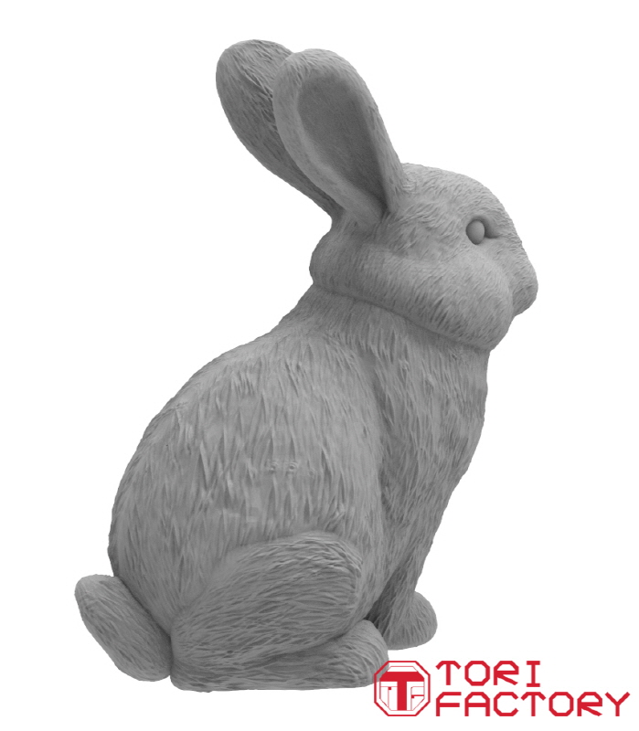 トリファクトリー[ZA-16C]1/12 ジオラマアクセサリー ウサギセット(5点