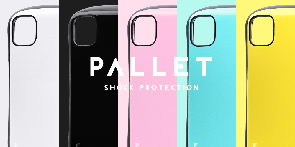 iPhone 11 耐衝撃ハイブリッドケース「PALLET」 ミントグリーン