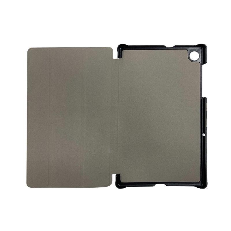 受注生産専用】Lenovo Tab M8 (4th Gen) 合成皮革ケース ブラック