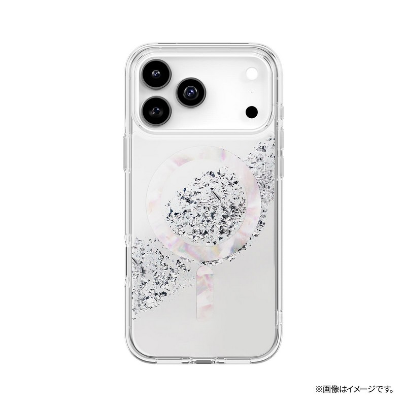 iPhone 17 Pro Max CRYSTELLE SPARKLING SILVER｜スマホ(タブレット