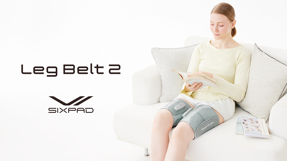 太ももにぐるっと巻いて手軽にトレーニング。内転筋にも同時に