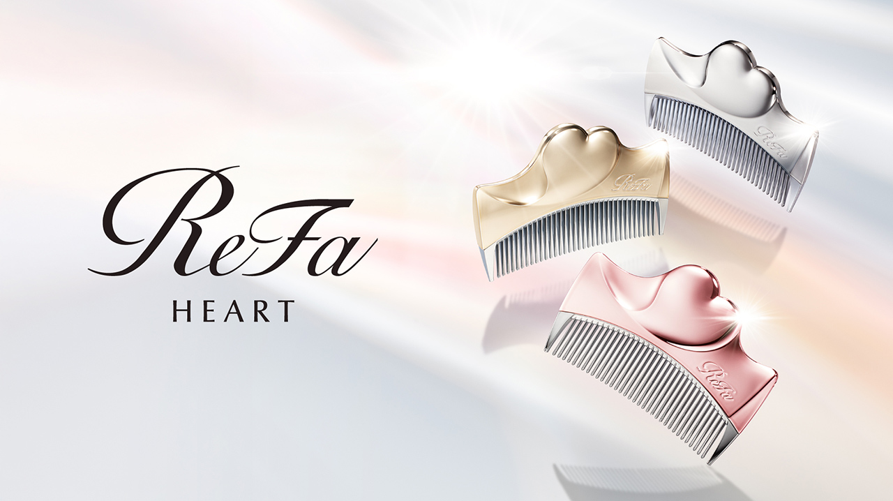 ツヤあふれる髪へ導く、魅惑のヘアコーム。ReFa Aira WITH（リファ